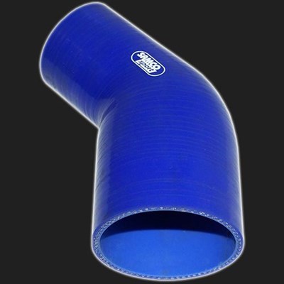 Переходник силиконовый  45° D=57/76 мм SAMCO SPORT синий 59074 - фото 37689