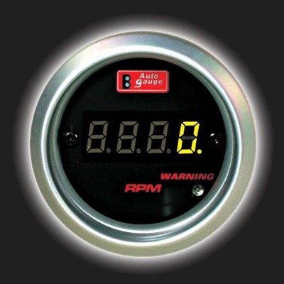 Прибор AUTO GAUGE тахометр /52 мм/ цифровой 66003 - фото 41898