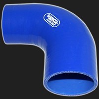Переходник силиконовый  90° D=51/63 мм SAMCO SPORT синий 58453