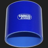 Переходник силиконовый прямой D=76 мм SAMCO SPORT синий 58544