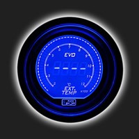 Прибор AUTO GAUGE температуры выхлопных газов /52 мм/ Digital Gauge Series, с тонированным стеклом,  58999