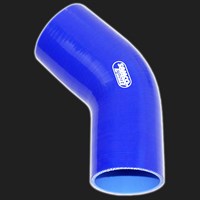 Переходник силиконовый  45° D=63/70 мм SAMCO SPORT синий 59605
