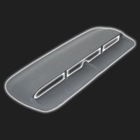 Воздухозаборник на капот SUBARU STYLE (тип 2) универсальный 60236