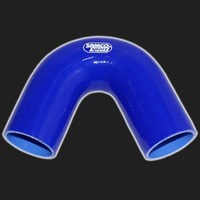 Переходник силиконовый 135° D=51 мм SAMCO SPORT синий 60241