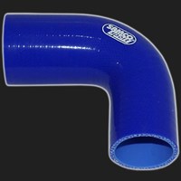 Переходник силиконовый  90° D=45/51 мм SAMCO SPORT синий 60350