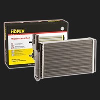 Радиатор отопителя алюминиевый HÖFER ВАЗ 2108-21099, 2113-2115 60516