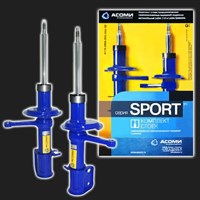 Стойка телескопическая передней подвески газомасляная АСОМИ SPORT ВАЗ 2108-21099, 2110-2112, 2113-21 60696