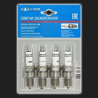 Свечи зажигания АВТОВАЗ /карбюратор/ ВАЗ 2101-2107, Нива (4 штуки) 60755