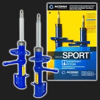 Стойка телескопическая передней подвески газомасляная АСОМИ SPORT (аналог стойки с индексом 88/89) В 61540