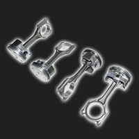 Поршни в сборе с шатунами Federal Mogul ВАЗ 21126 16V /Лада-Приора/ d82,0 мм (комплект) 61593