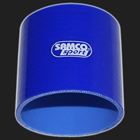 Переходник силиконовый прямой D=70 мм SAMCO SPORT синий 61667