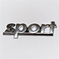 Надпись SPORT, хром (11 см х 2,4 см) 62333