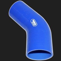 Переходник силиконовый  45° D=57/63 мм SAMCO SPORT синий 62338