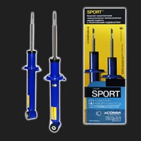 Амортизатор задней подвески газомасляный АСОМИ SPORT ВАЗ 2108-21099, 2110-2112, 2113-2115, Калина, П 62619