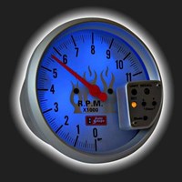 Прибор AUTO GAUGE тахометр /125 мм/ c внешней вспышкой, с 7-цветной подсветкой, на подставке, 0-1100 63006