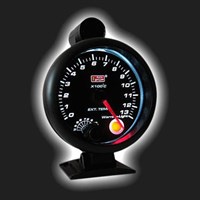 Прибор AUTO GAUGE температуры выхлопных газов /95 мм/ c дополнительной внешней вспышкой, чёрный, с с 64048