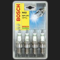 Свечи зажигания BOSCH /карбюратор/ ВАЗ 2108-21099, 2110, 2111, 2115, Нива (4 штуки) 65694