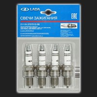 Свечи зажигания АВТОВАЗ /инжектор  8V/ ВАЗ 2104-2107, 2108-21099, 2110-2112, 2113-2115, Калина, Прио 65737