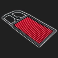 Фильтр воздушный нулевого сопротивления PROSPORT в штатный корпус VOLKSWAGEN Golf IV, Polo IV, Lupo 70778