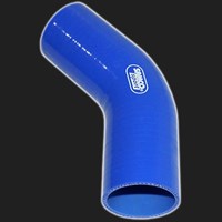 Переходник силиконовый  45° D=51 мм SAMCO SPORT синий 70780
