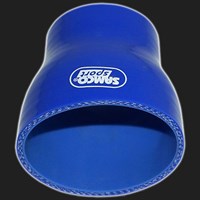 Переходник силиконовый прямой D=57/76 мм SAMCO SPORT синий 71796