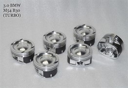 Поршни СТИ BMW 3,0l M54B30 TURBO 84.0мм (CR=8,5) кольца 1,5/1,5/2,0 72660