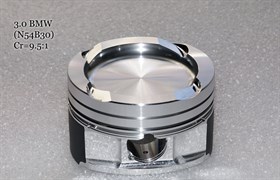 Поршни СТИ BMW 3,0l N54B30 84.0мм (CR=9,5) кольца 1,5/1,5/2,0 72666