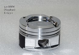 Поршни СТИ BMW 3,0l N55B30 84.0мм (CR=9,5) кольца 1,5/1,5/2,0 72672