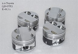 Поршни СТИ Toyota 2,0 3S-GTE (V=4.1) 86.5мм под кольца 1,2/1,5/4,0 - копия 72704