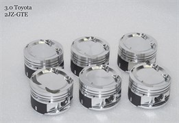 Поршни СТИ Toyota 3,0 2JZ-GTE (V=15,2) 86.25мм под кольца 1,5/1,5/4,0 72713