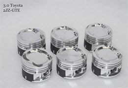 Поршни СТИ Toyota 3,0 2JZ-GTE (V=15,2) 86.75мм под кольца 1,5/1,5/4,0 72715