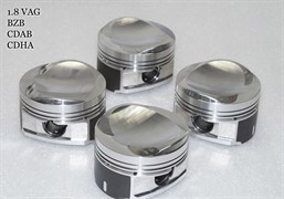 Поршни СТИ VolksWagen 1,8 BZB, CDAB 82.5мм под палец 21/53мм кольца 1,2/1,5/2,0 72730
