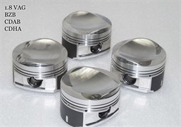 Поршни СТИ VolksWagen 1,8 BZB, CDAB 83.0мм под палец 21/53мм кольца 1,2/1,5/2,0 72731