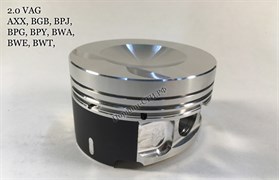 Поршни СТИ VolksWagen 2,0 AXX 83.0 мм (CR=10,5) кольца 1,2/1,5/2,0 72741