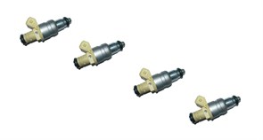 Комплект форсунок SIEMENS А371 БЕЖЕВЫЕ ТОЛСТЫЕ НА ВАЗ 2107, 2108-15, 2110-12, ЛАДА 4Х4 НИВА 73948
