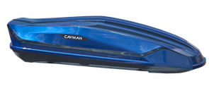 Автобокс CAYMAN двухцветный 420L ДВУСТОРОННИЙ 74325