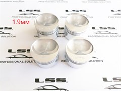 Поршни ТДМК ВАЗ 2110 8V d82,4 мм смешение 1.9 мм KMPRS 35,6 мм (4 штуки) 71381