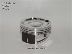 Поршни СТИ 16-кл 21126 83.0мм Турбо под шатун Приора палец 18мм 74441