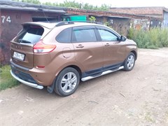 Молдинги дверей (АБС-пластик) LADA X-Ray (4 штуки) 59747