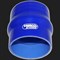 Переходник силиконовый прямой с демпфером D=76 мм SAMCO SPORT синий 58192 - фото 37156