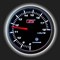 Прибор AUTO GAUGE вольтметр /60 мм/ с тонированным стеклом, 270 град., с индикатором и бипером 58816 - фото 37533