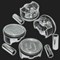 Поршни в сборе с кольцами и пальцами Federal Mogul ВАЗ 21128 1.8L (`2014-) 16V d82,0 мм (комплект) 64108