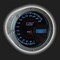Прибор AUTO GAUGE спидометр /125 мм/ с цифровым дисплеем, на подставке 66013 - фото 41904